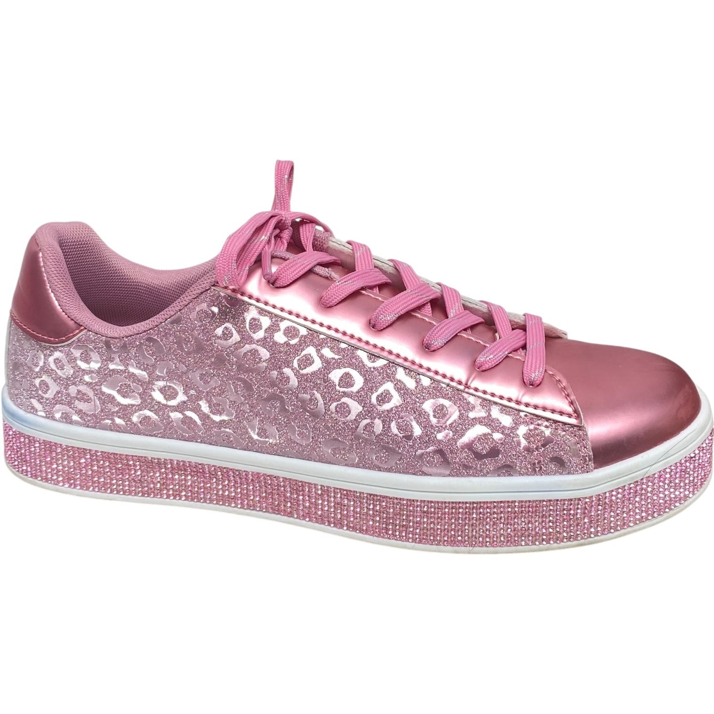 Shoes Sneakers By Clothes Mentor In Pink, Size: 10