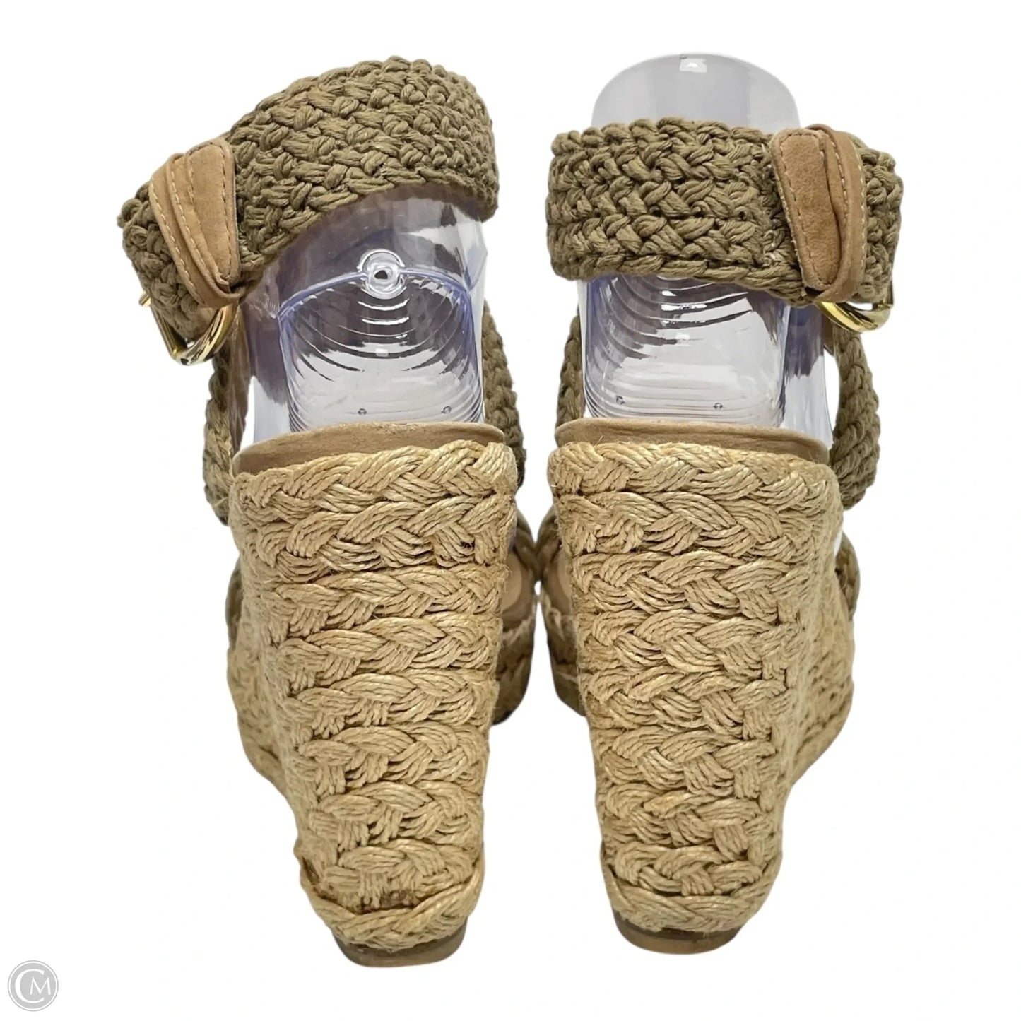 Sandals Designer By Stuart Weitzman In Brown, Size: 10.5