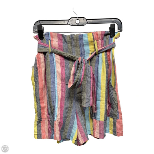 Shorts By Current Air In Rainbow Print, Size: S