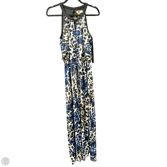 Dress Casual Maxi By Calvin Klein In Animal Print, Size: S