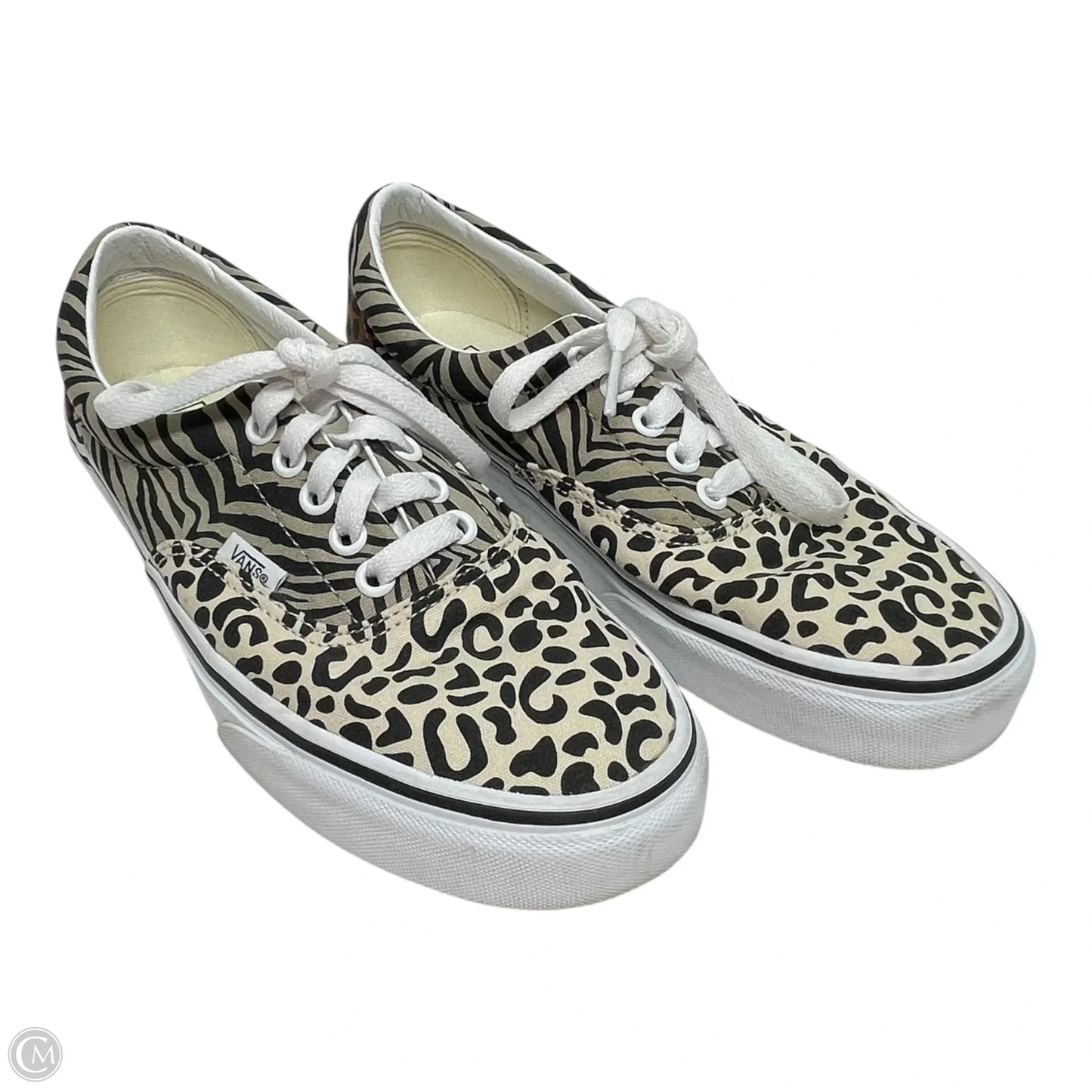 Shoes Sneakers By Vans In Animal Print, Size: 8