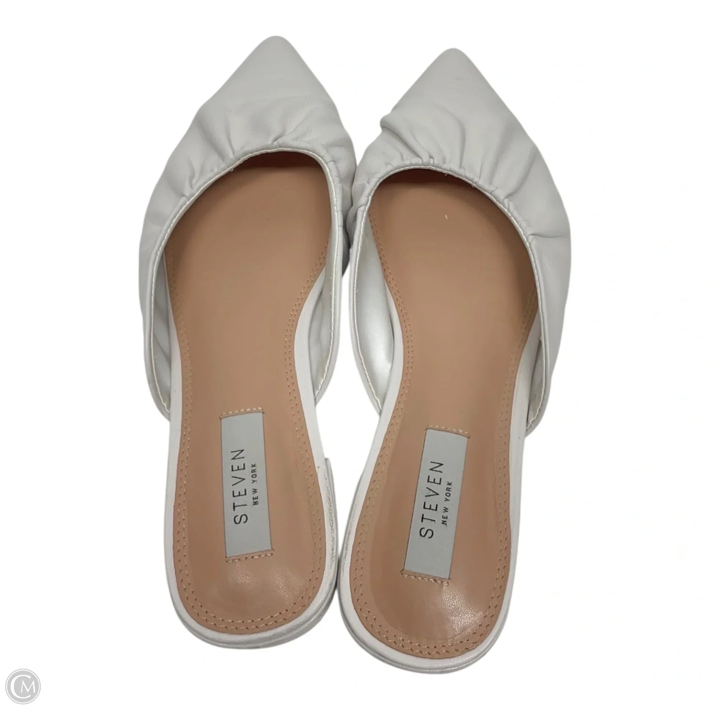 Shoes Flats By Steve Madden In White, Size: 8.5