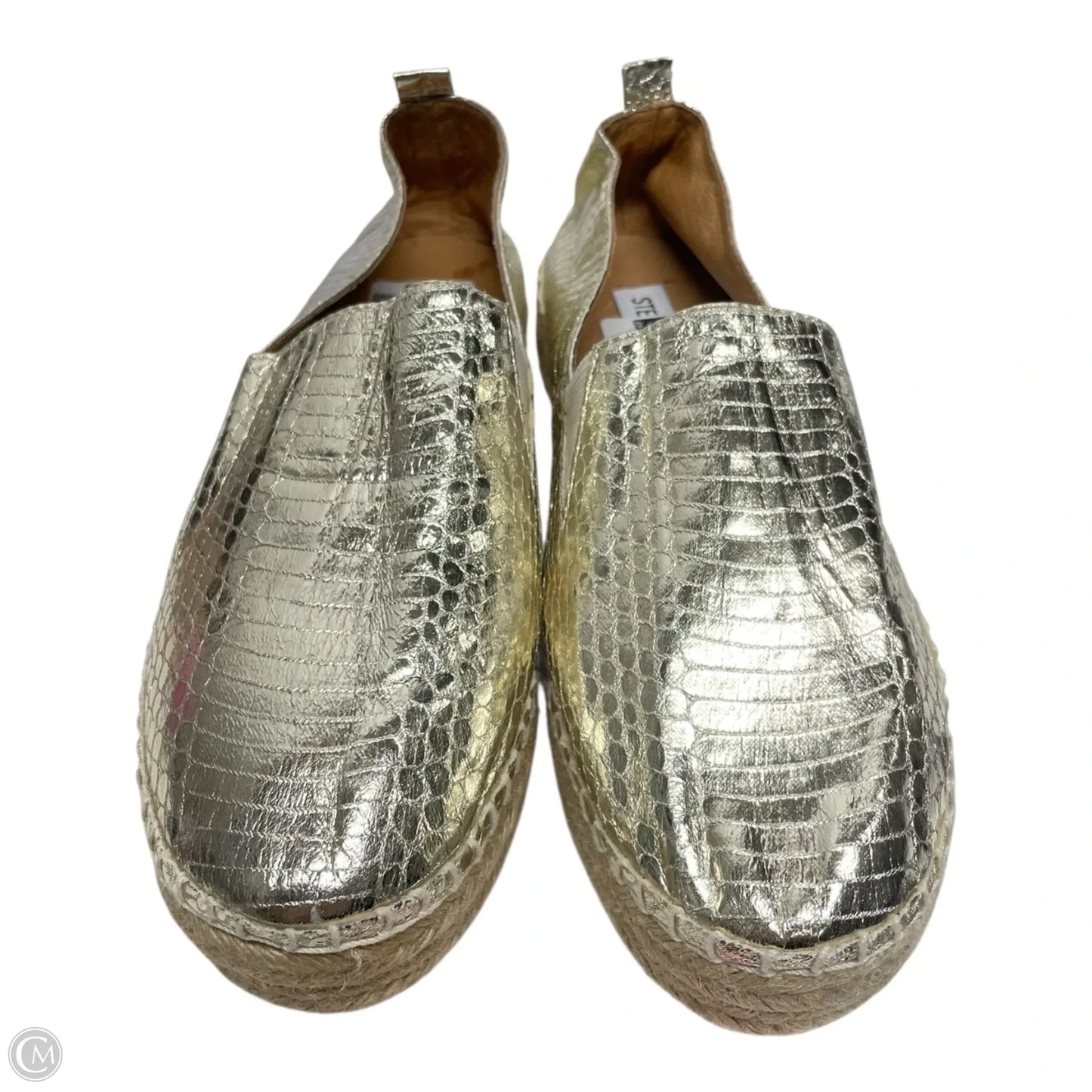 Shoes Flats By Steve Madden In Gold, Size: 7