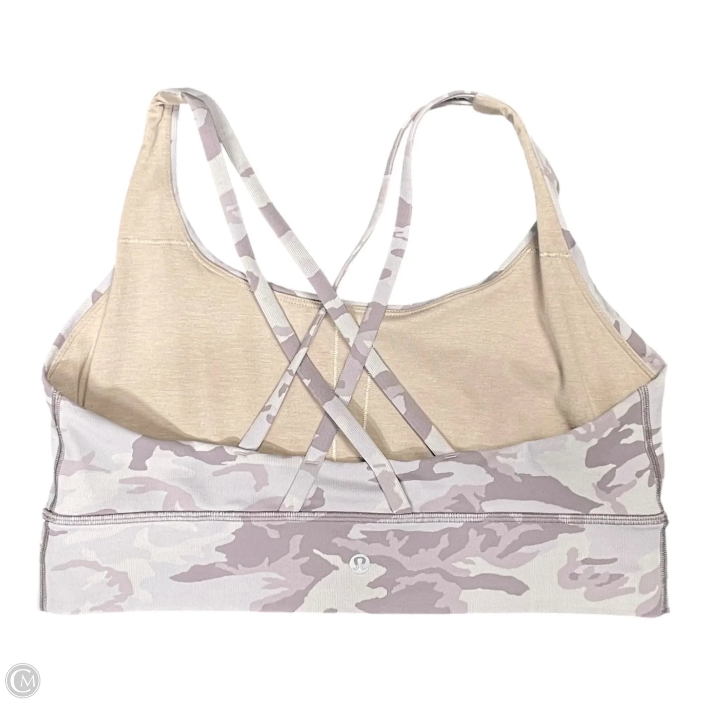 Athletic Bra By Lululemon In Mauve, Size: 14