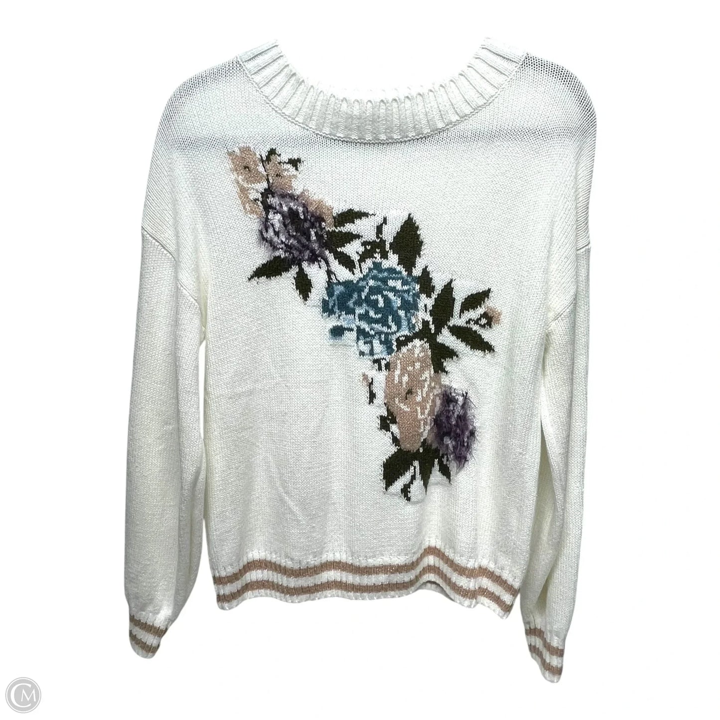 Sweater By Abound In White, Size: Xxs