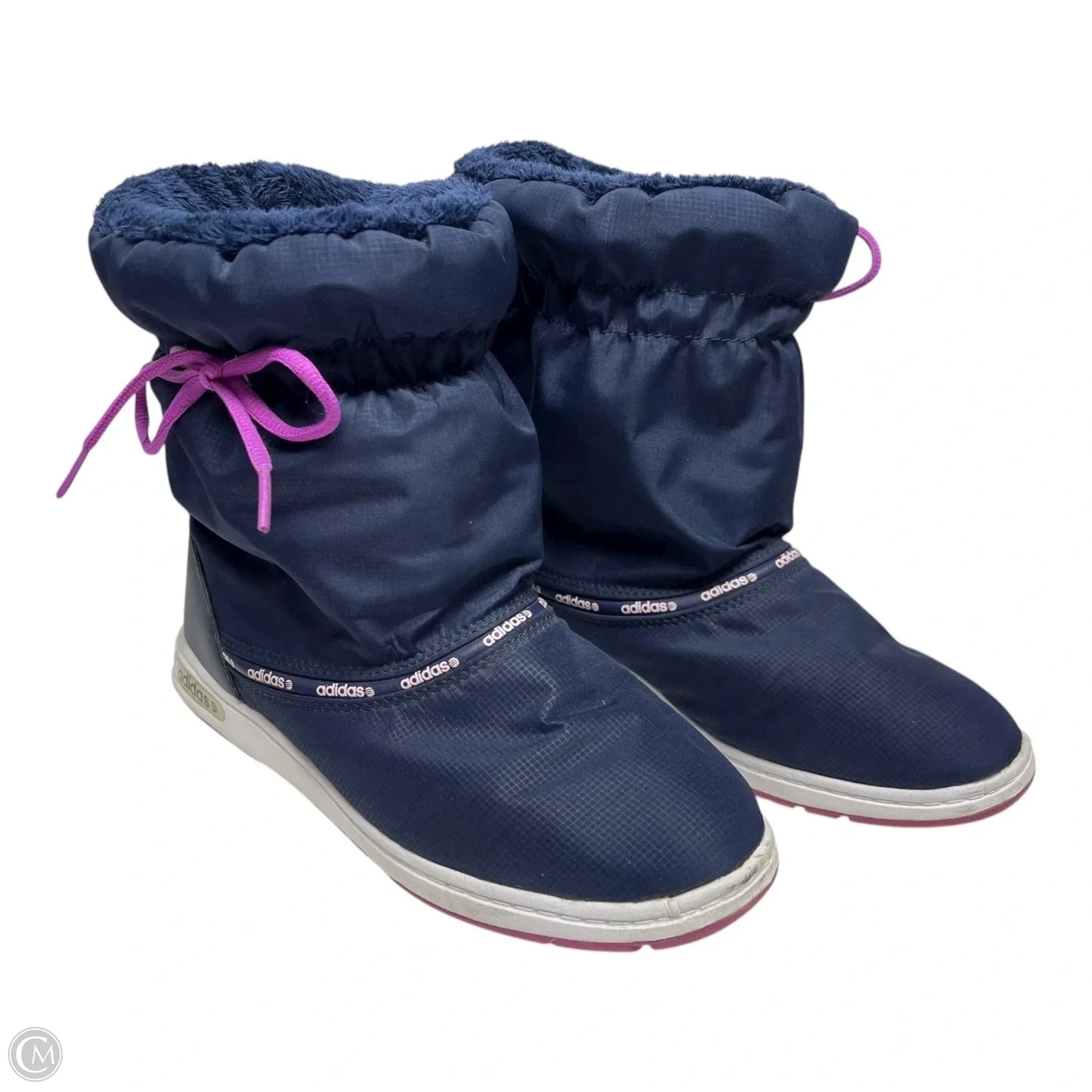 Boots Snow By Adidas In Navy, Size: 8.5
