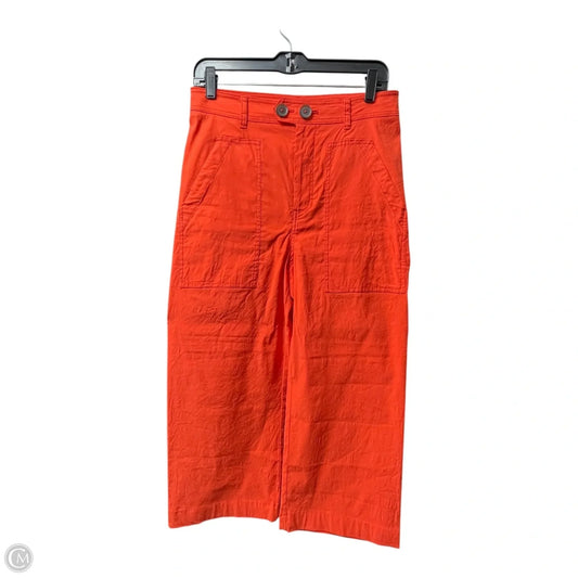 Pants Wide Leg By Maeve In Orange, Size: 8