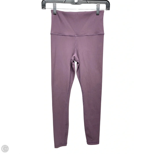 Athletic Leggings By Athleta In Purple, Size: Xs