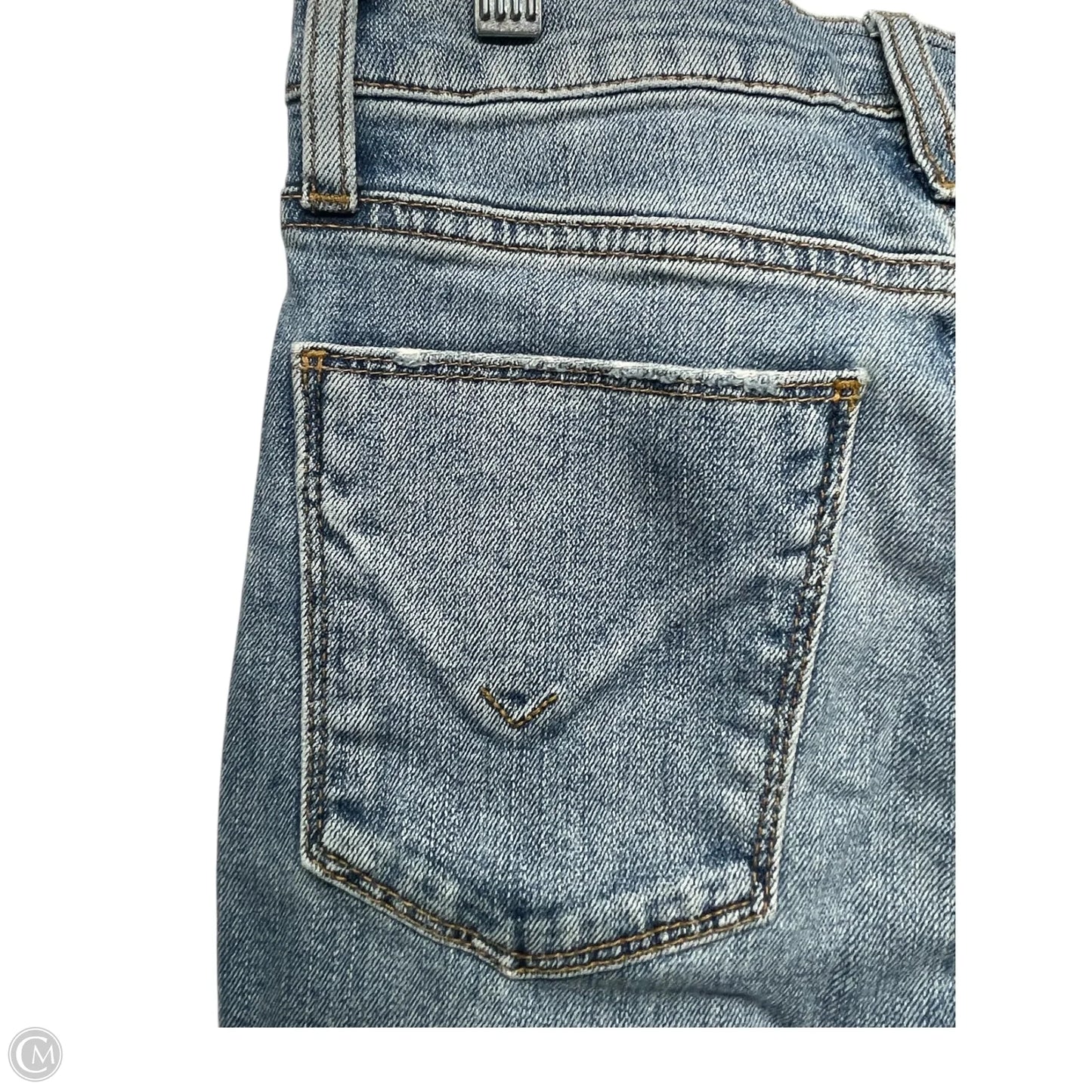 Jeans Skinny By Hudson In Blue Denim, Size: 6