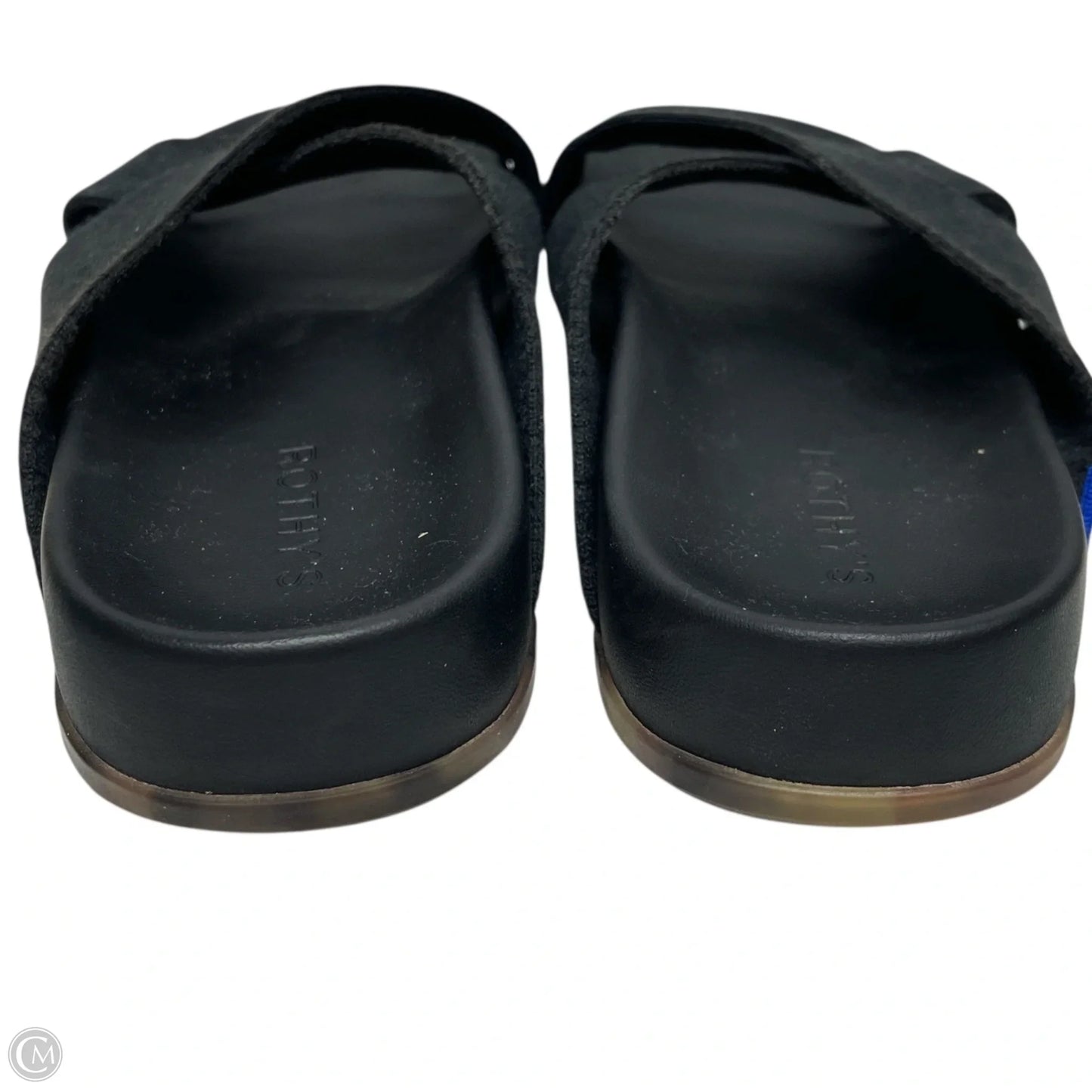 Sandals Flats By Rothys In Black, Size: 9.5