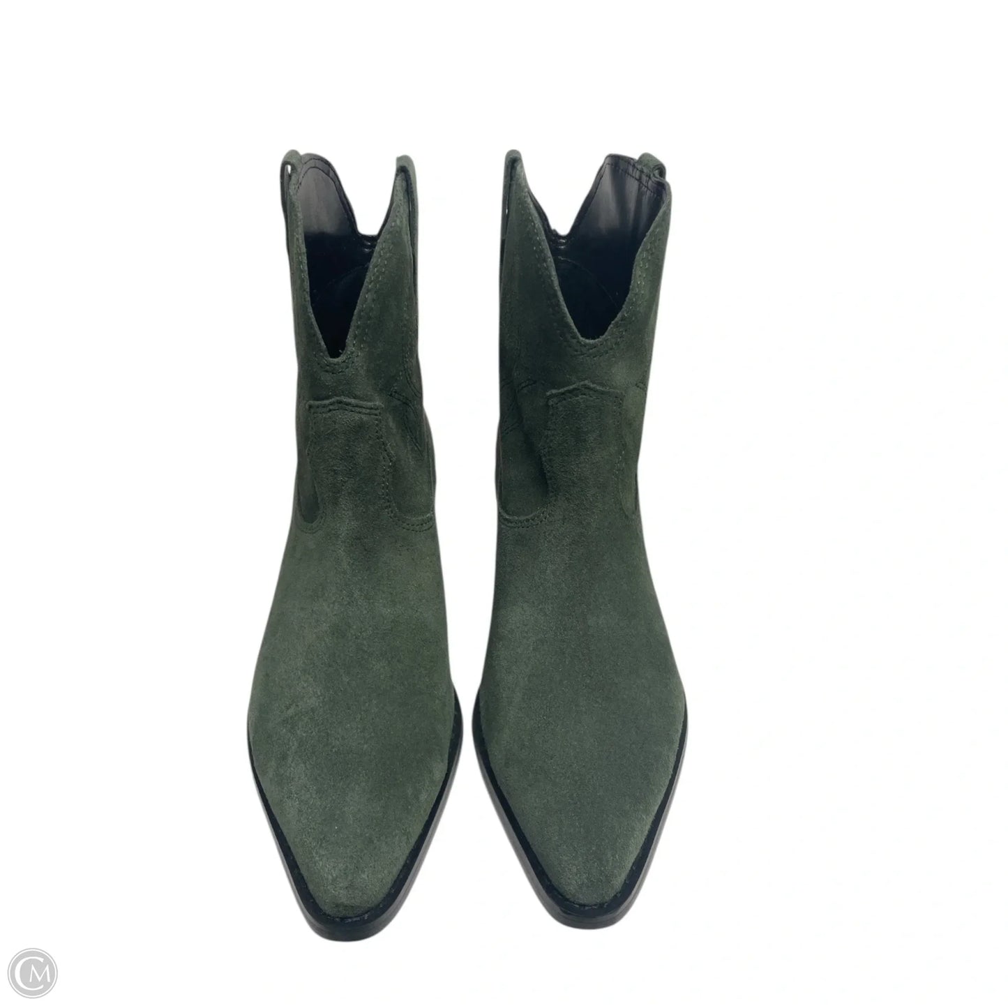 Boots Western By Nine West In Green, Size: 6.5