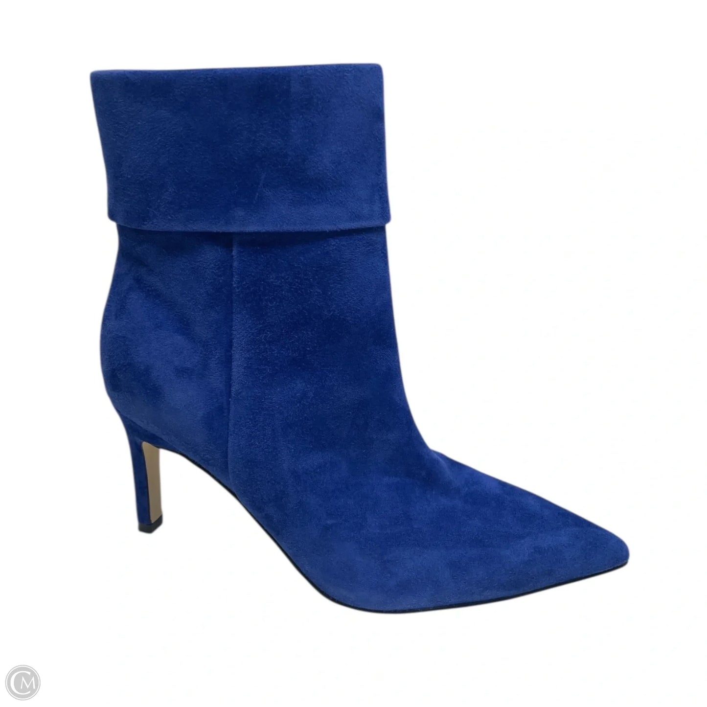 Boots Ankle Heels By Nine West In Blue, Size: 6.5