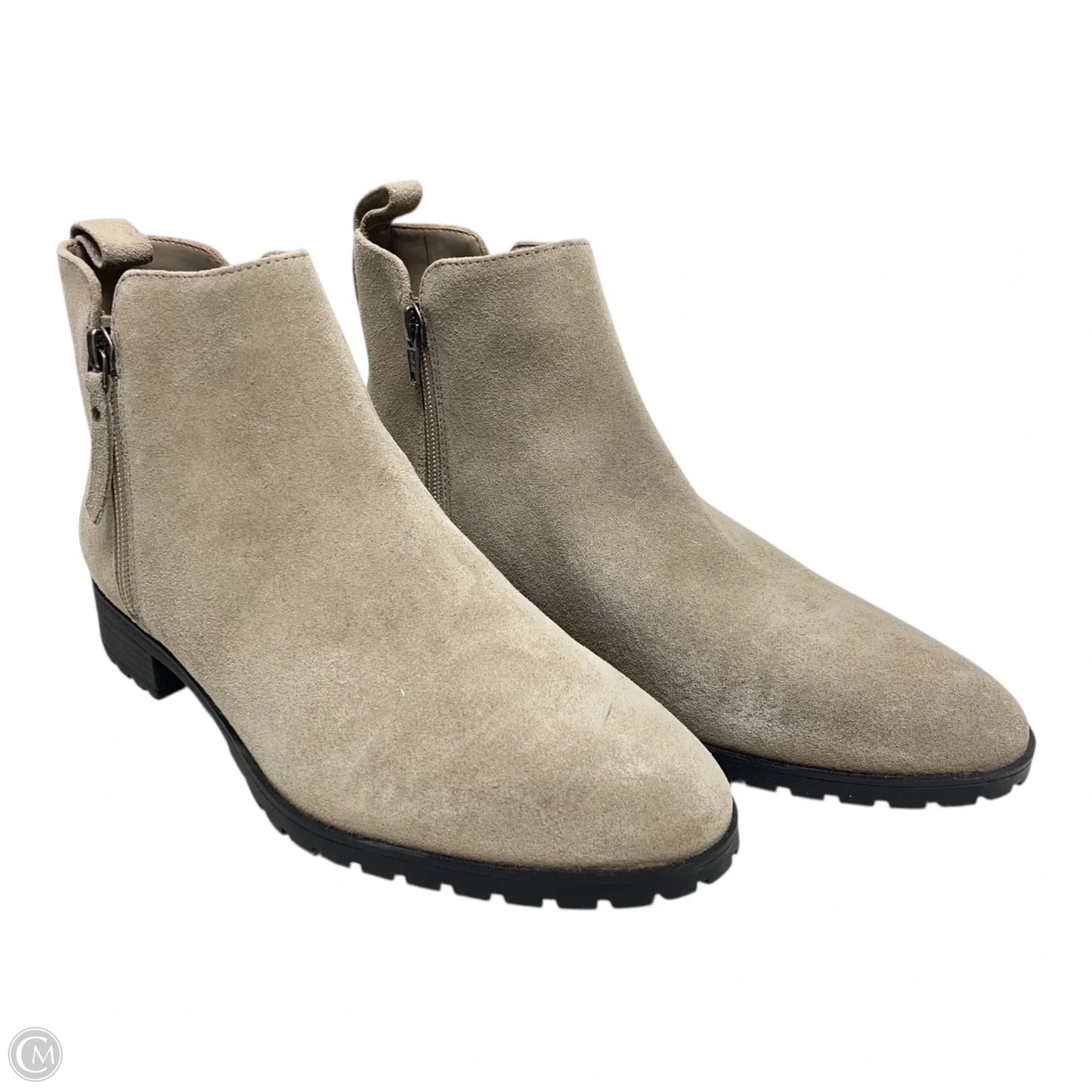 Boots Ankle Flats By Caslon In Taupe, Size: 9