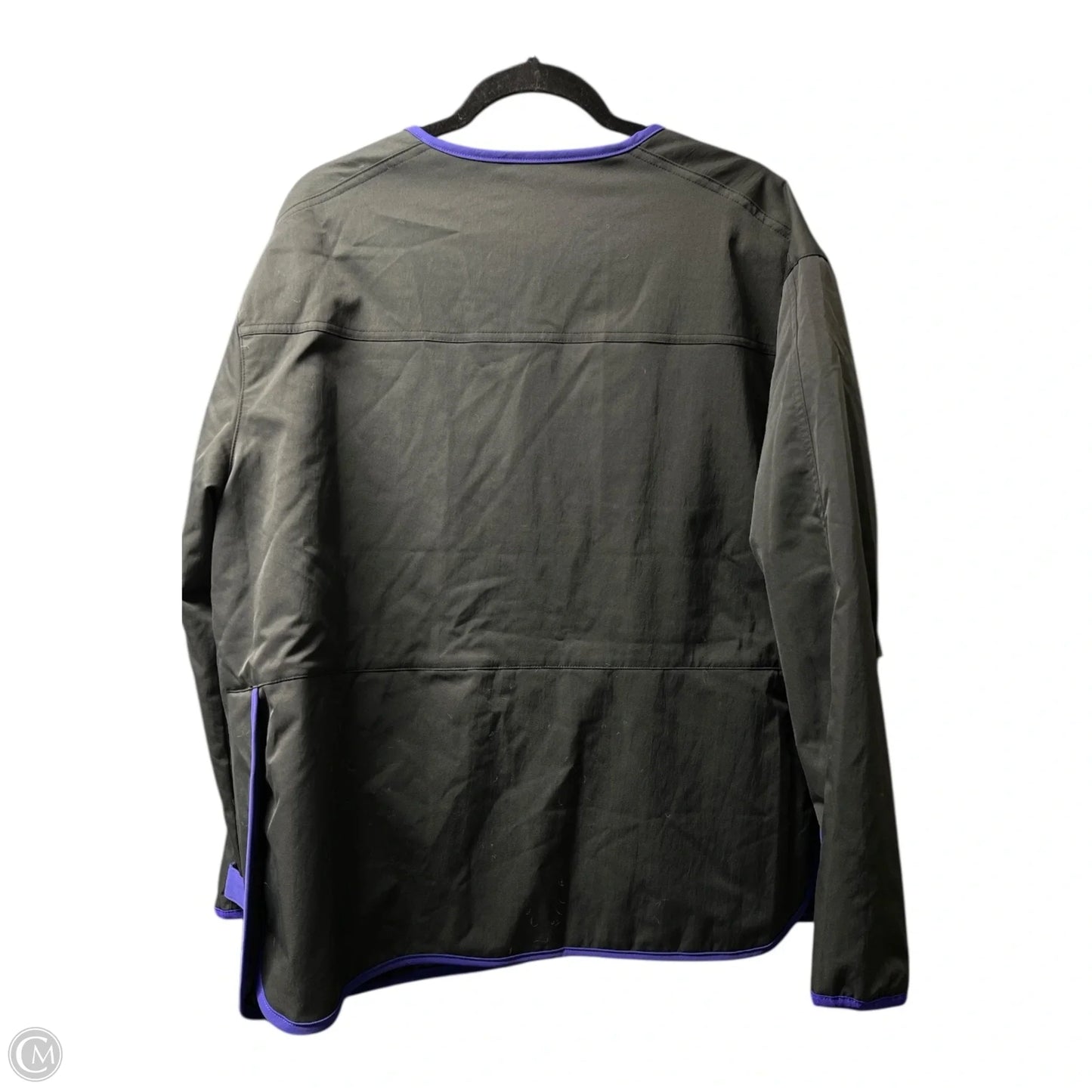 Jacket Luxury Designer By Jordan In Grey, Size: M