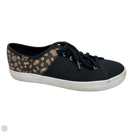 Shoes Sneakers By Keds In Black & Brown, Size: 8