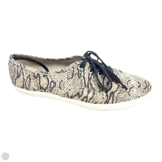 Shoes Sneakers By Keds In Snakeskin Print, Size: 8