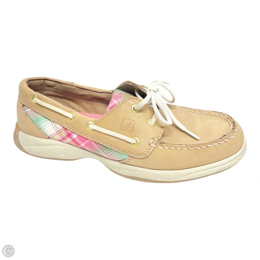 Shoes Flats By Sperry In Tan, Size: 7.5
