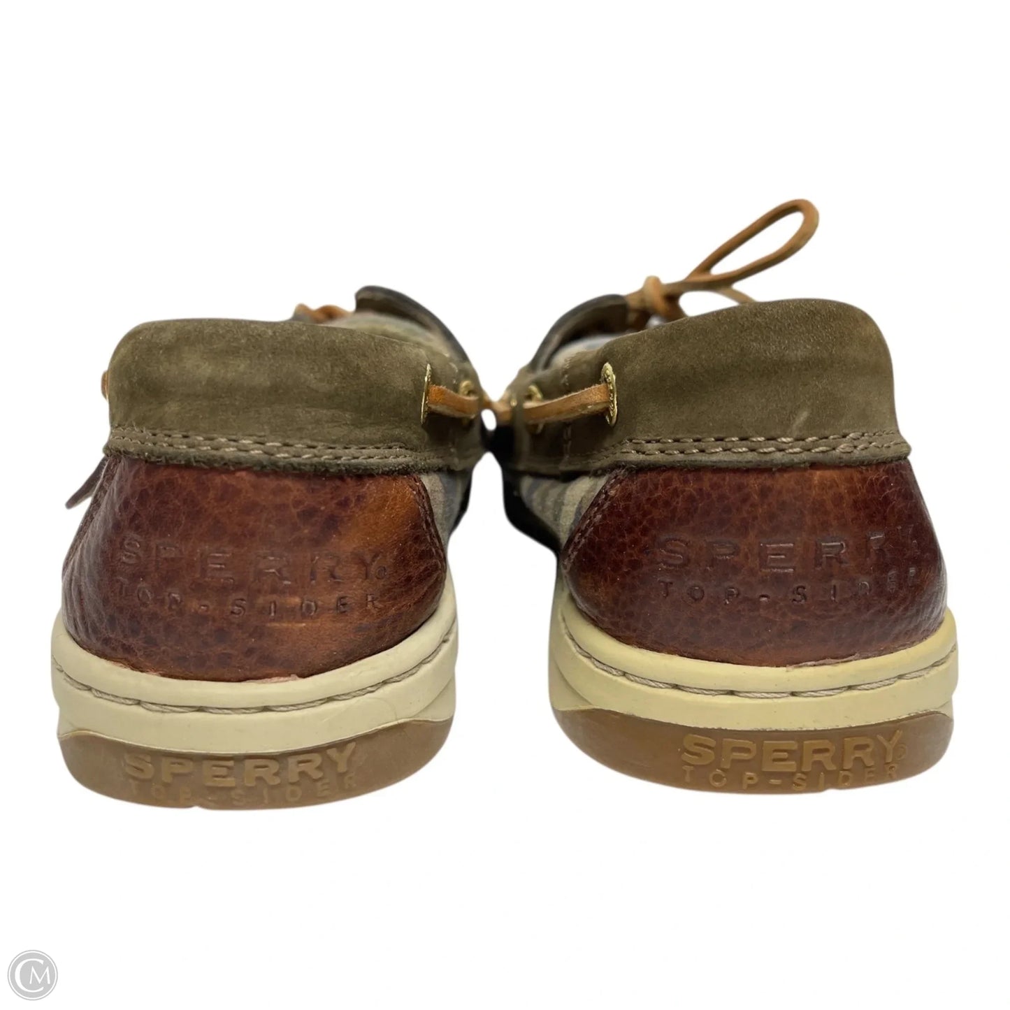 Shoes Flats By Sperry In Green, Size: 7