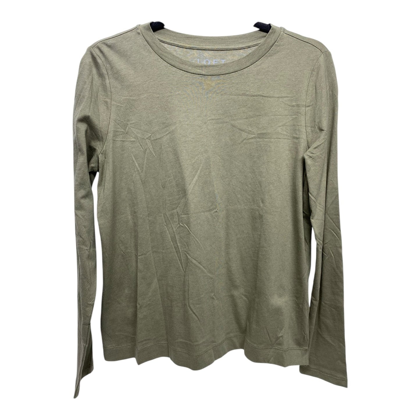 Top Long Sleeve By Loft In Green, Size: M