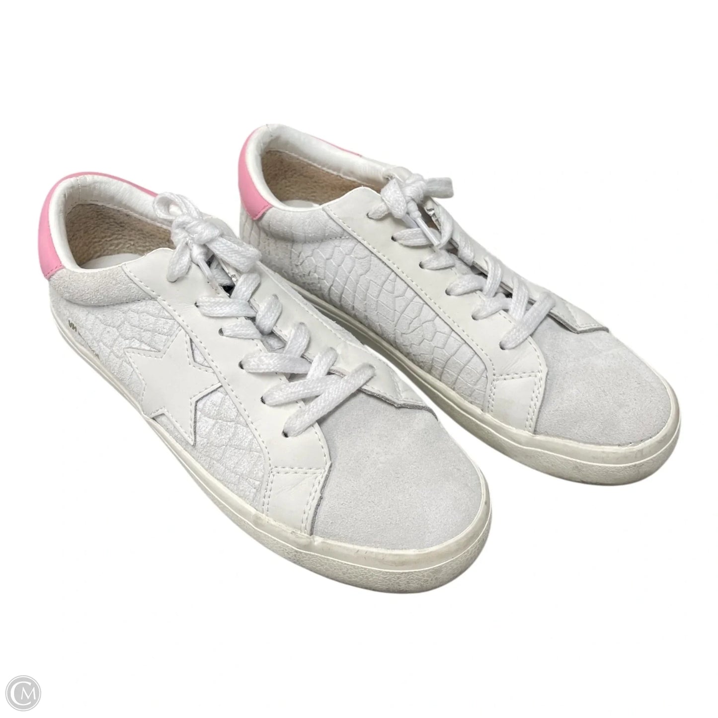 Shoes Athletic By Vintage Havana In White, Size: 7.5