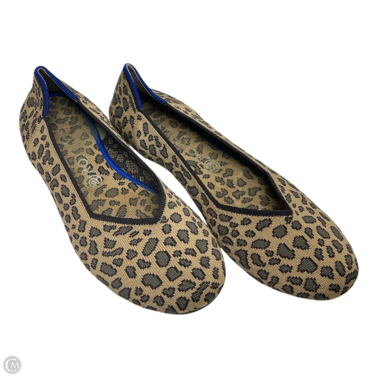 Shoes Flats By Rothys In Animal Print, Size: 10.5