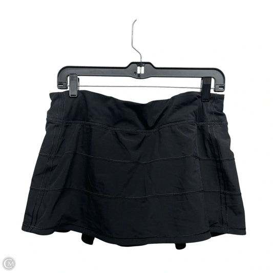 Skort By Lululemon In Black, Size: 10