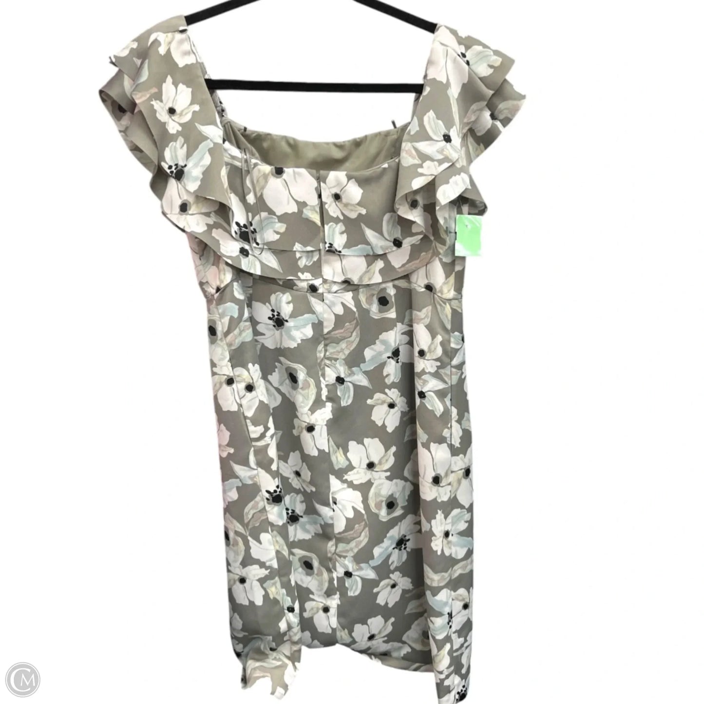 Dress Casual Short By Banana Republic In Grey & White, Size: 12