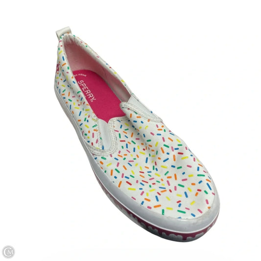 Shoes Athletic By Sperry In White, Size: 8.5