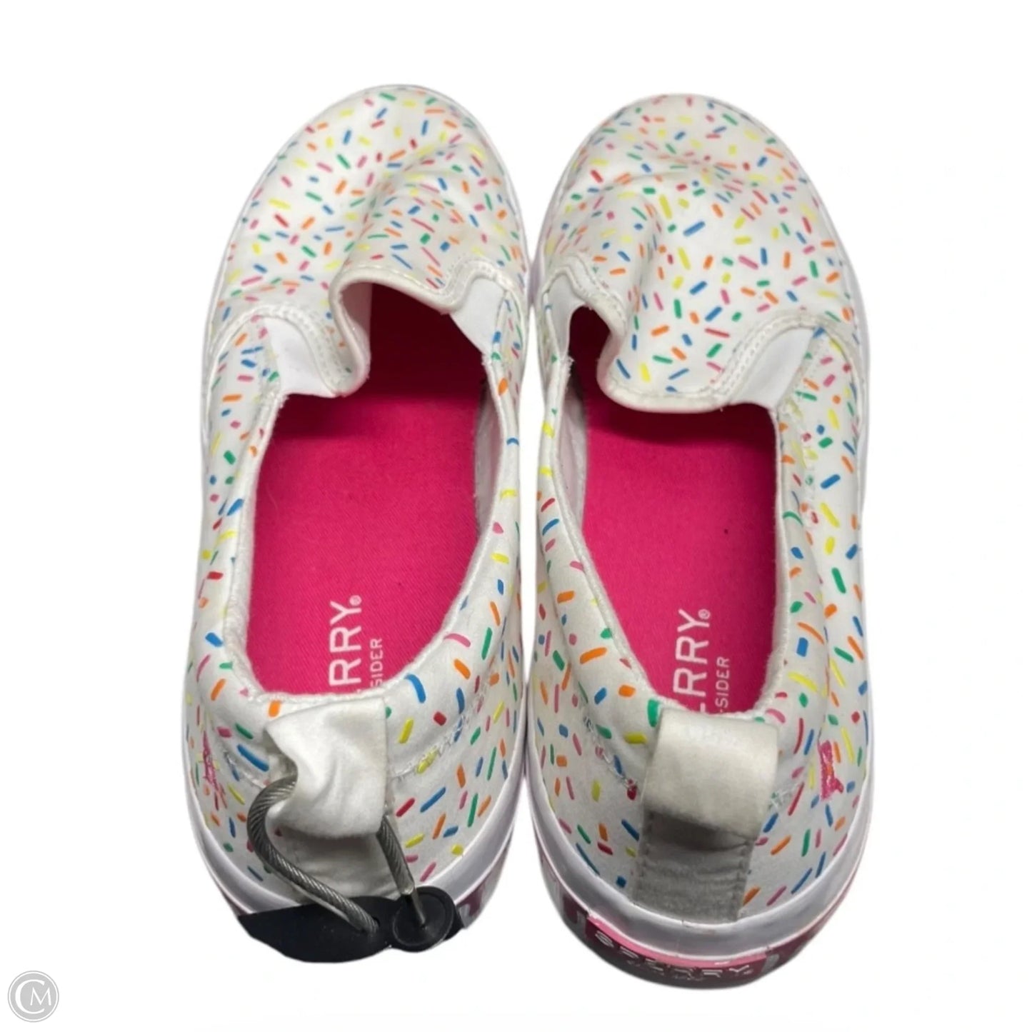 Shoes Athletic By Sperry In White, Size: 8.5