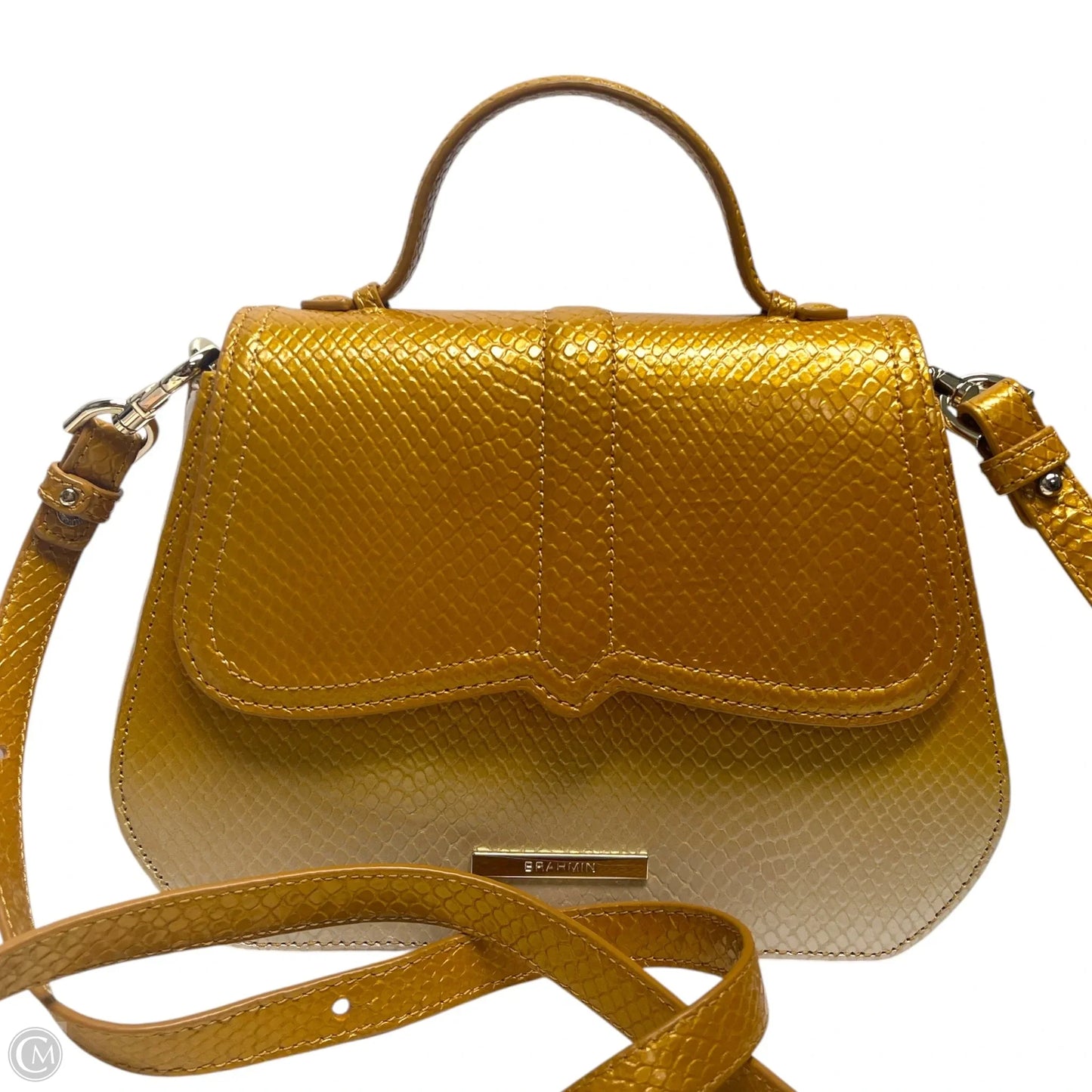 Crossbody Designer By Brahmin, Size: Medium