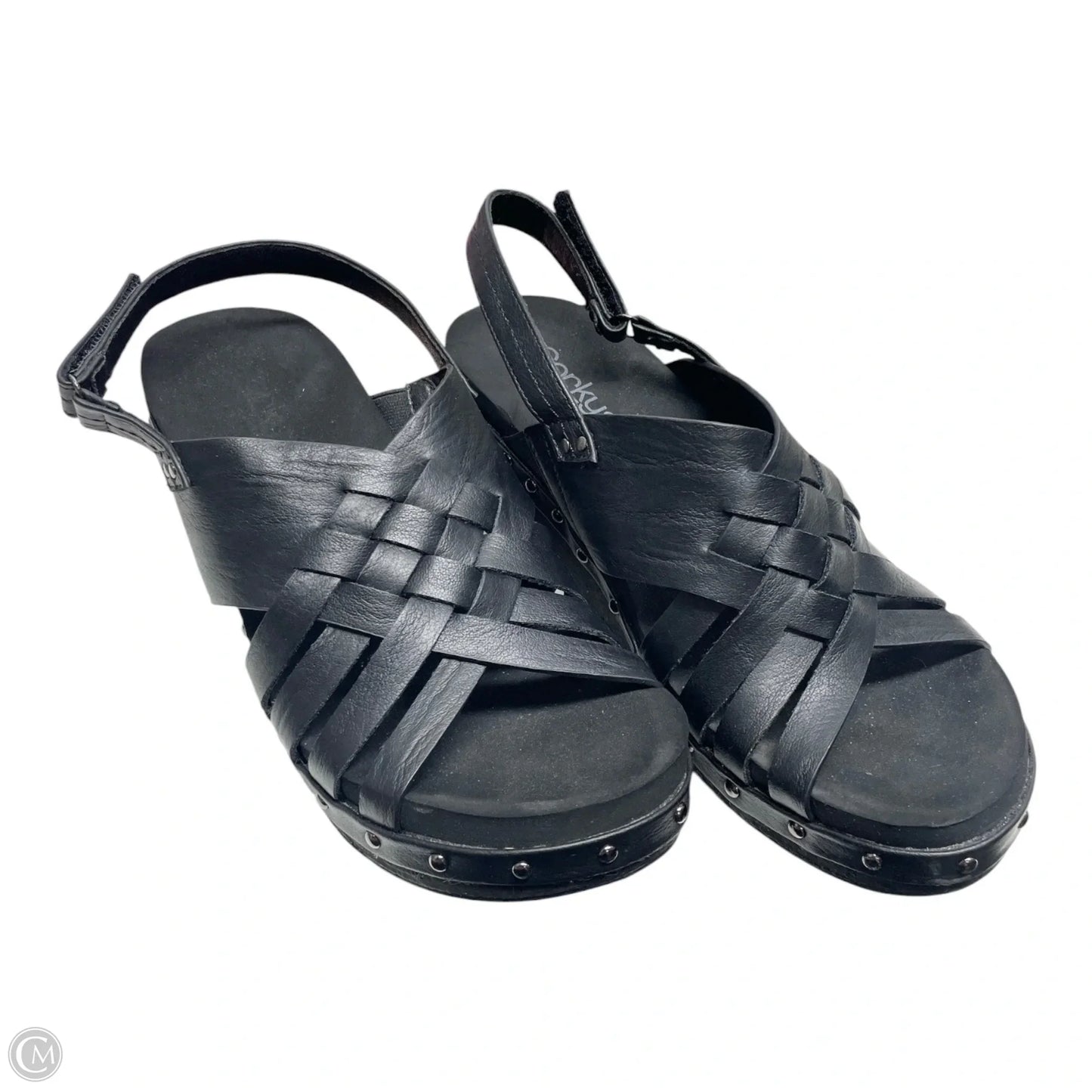 Shoes Heels Wedge By Corkys In Black, Size: 9