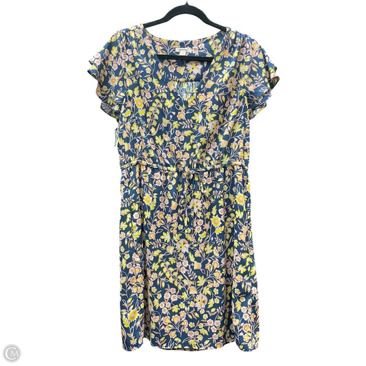 Dress Casual Short By GOODTHREADS In Floral Print, Size: M