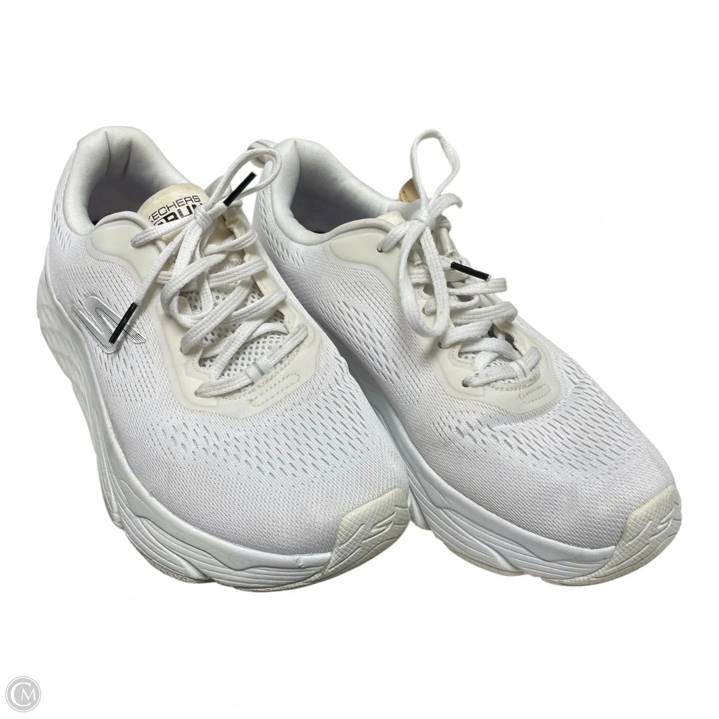 Shoes Athletic By Skechers In White, Size: 9.5
