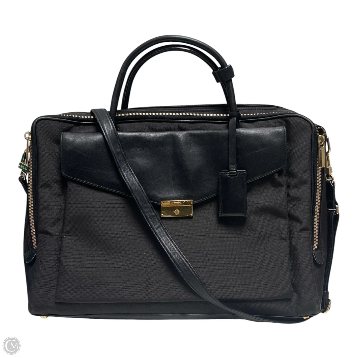 Laptop Bag Designer By Tumi, Size: Medium