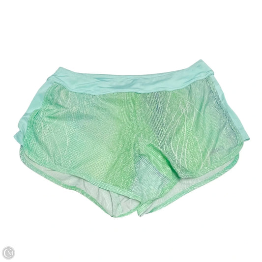 Shorts By Asics In Green & White, Size: M