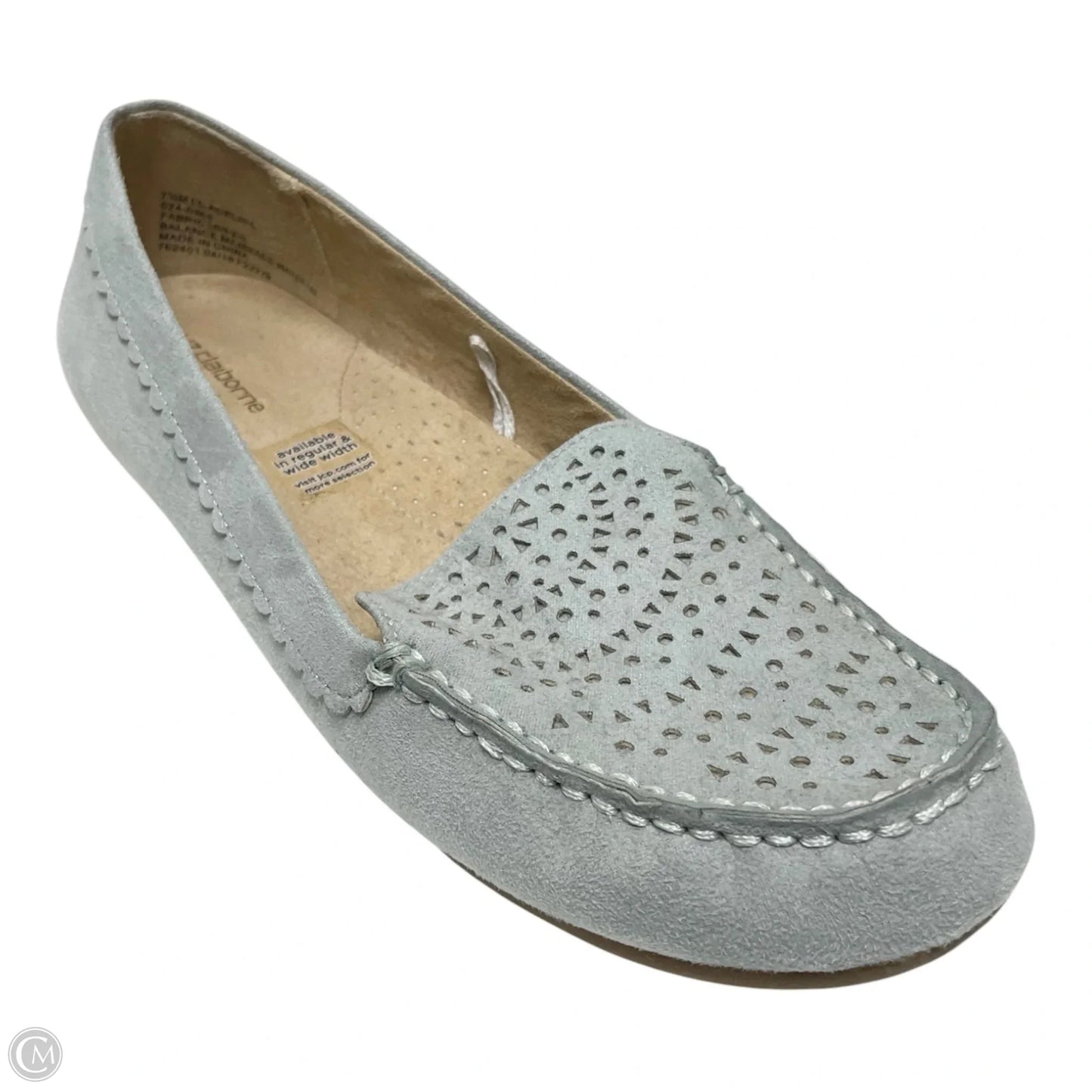 Shoes Flats By Liz Claiborne In Green, Size: 7.5