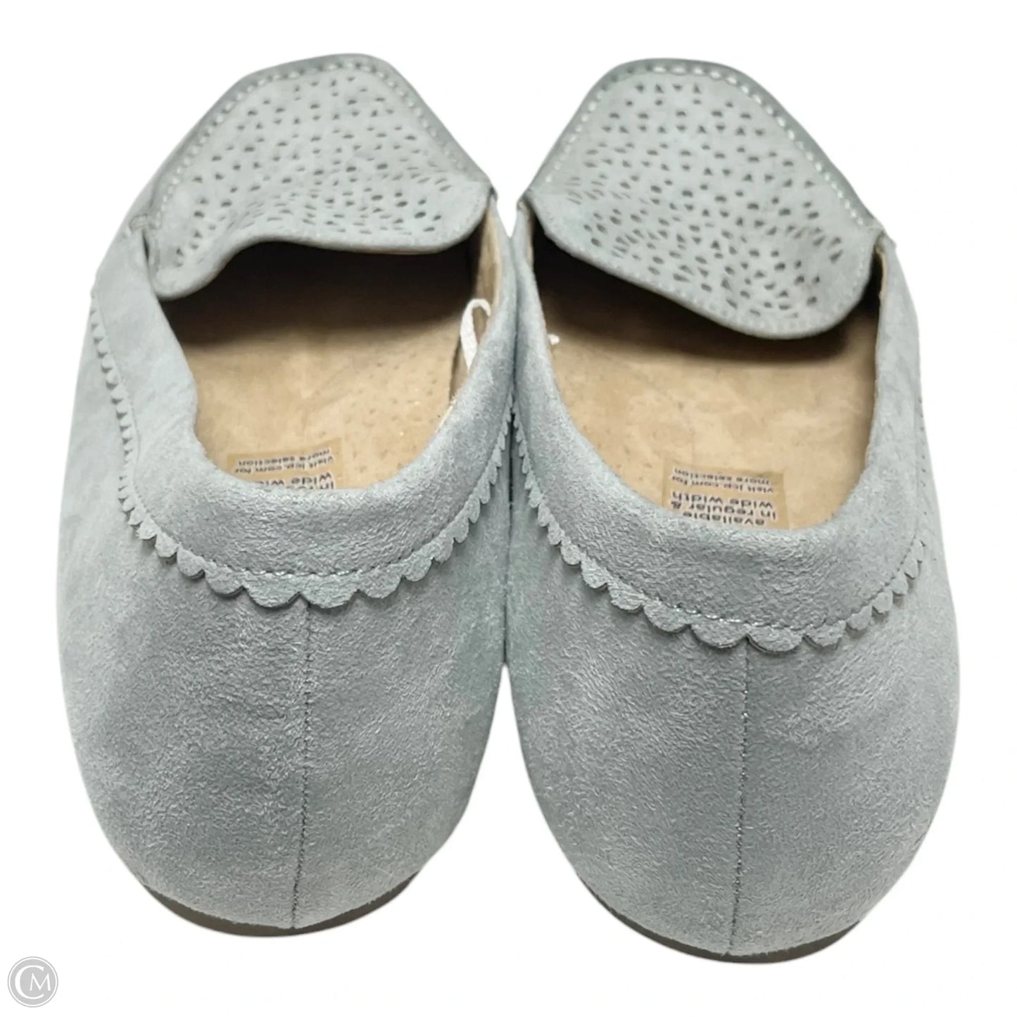 Shoes Flats By Liz Claiborne In Green, Size: 7.5