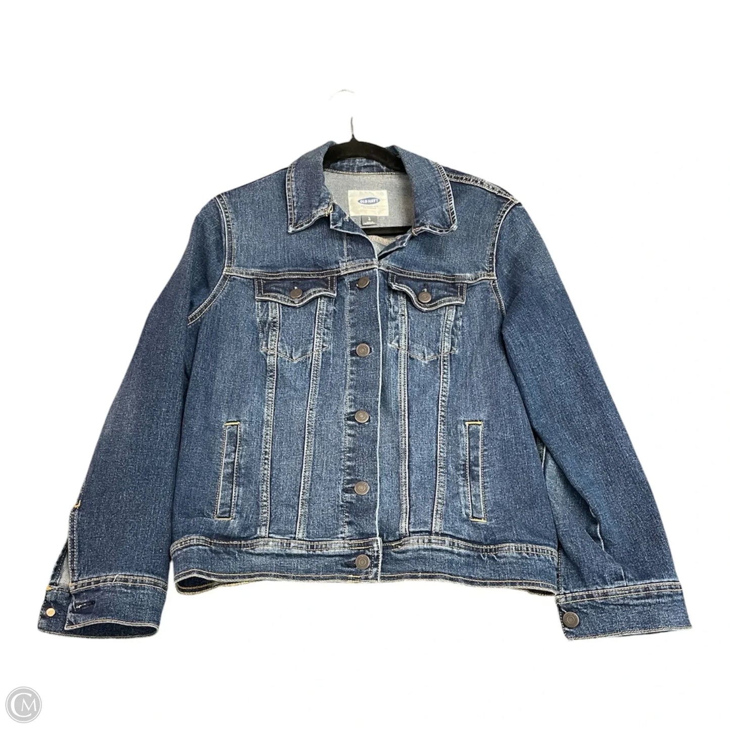 Jacket Denim By Old Navy In Blue Denim, Size: L
