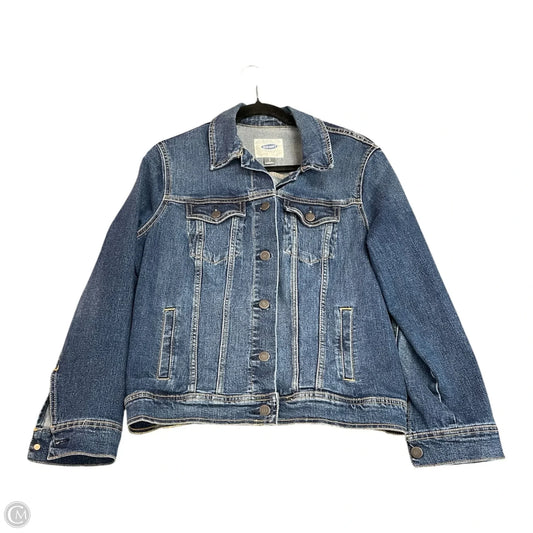 Jacket Denim By Old Navy In Blue Denim, Size: L