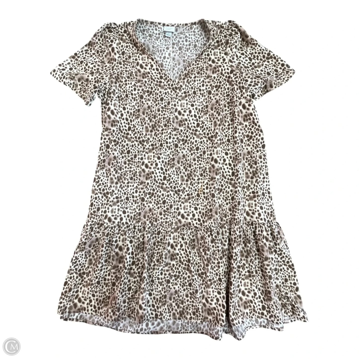 Dress Casual Short By A New Day In Animal Print, Size: S