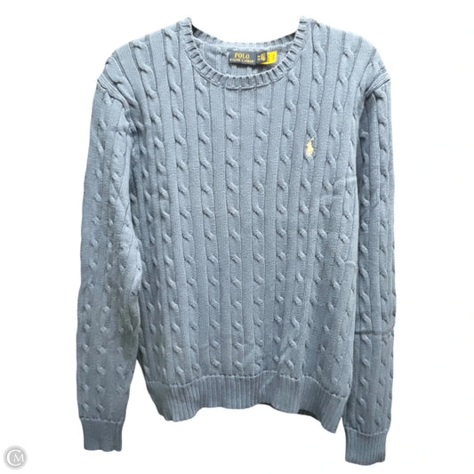 Sweater By Polo Ralph Lauren In Blue, Size: 2x