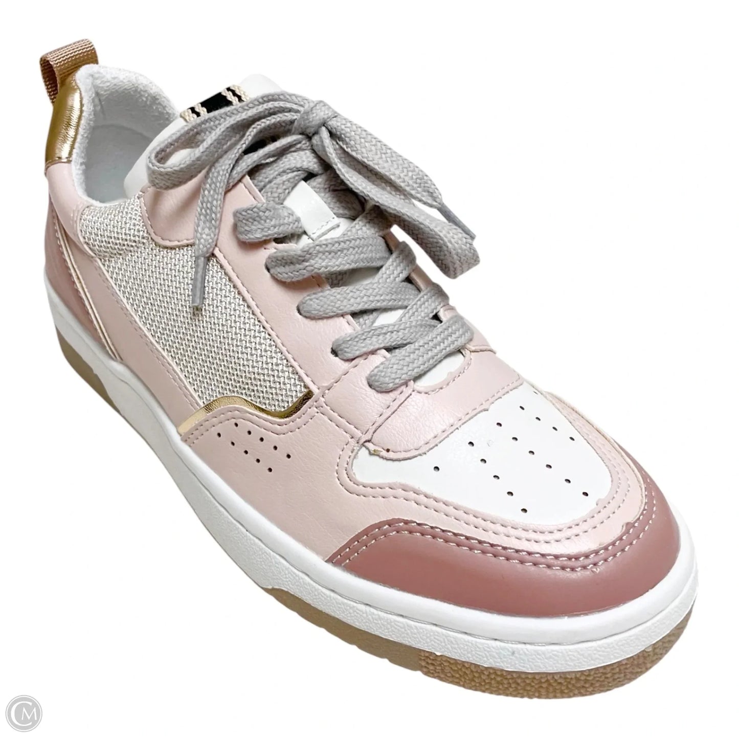 Shoes Athletic By Shu Shop In Pink & White, Size: 9