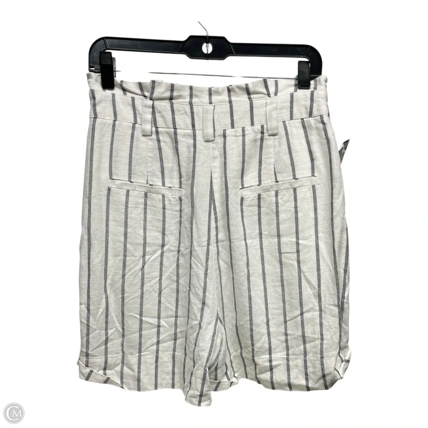 Shorts By Asos In Grey & White, Size: 6