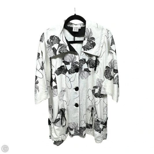 Jacket Other By Parsley & Sage In Black & White, Size: L