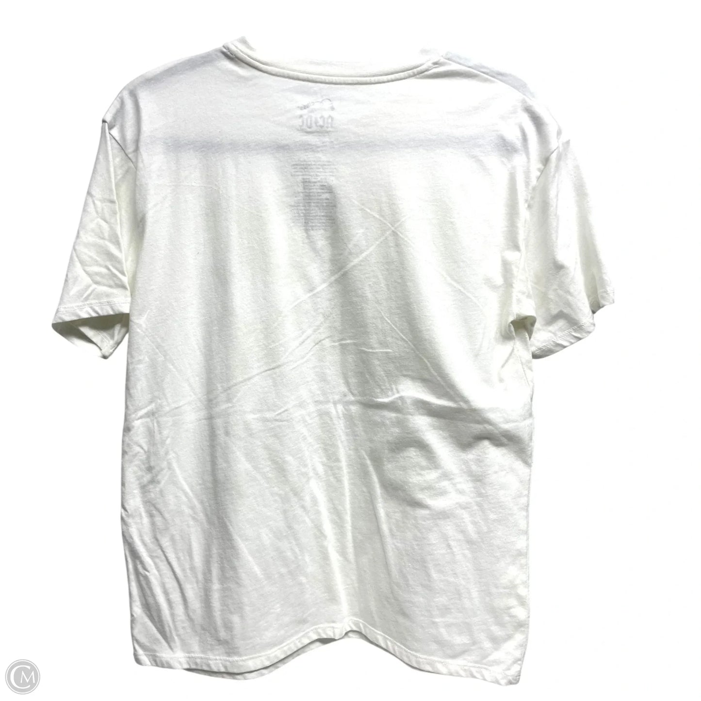 Top Short Sleeve By Target In Cream, Size: Xs