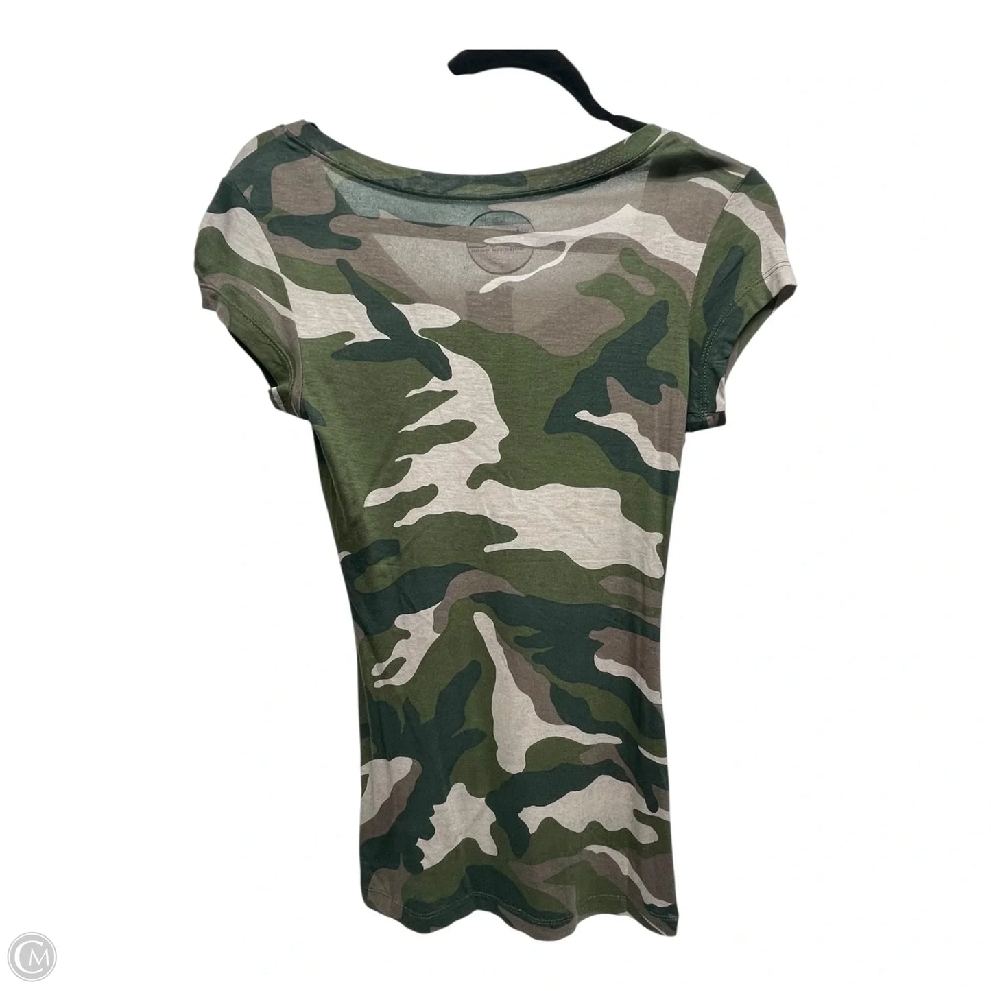 Top Short Sleeve By Inc In Camouflage Print, Size: Xs