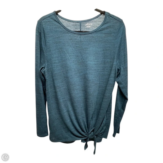 Top Long Sleeve By Bcg In Teal, Size: M