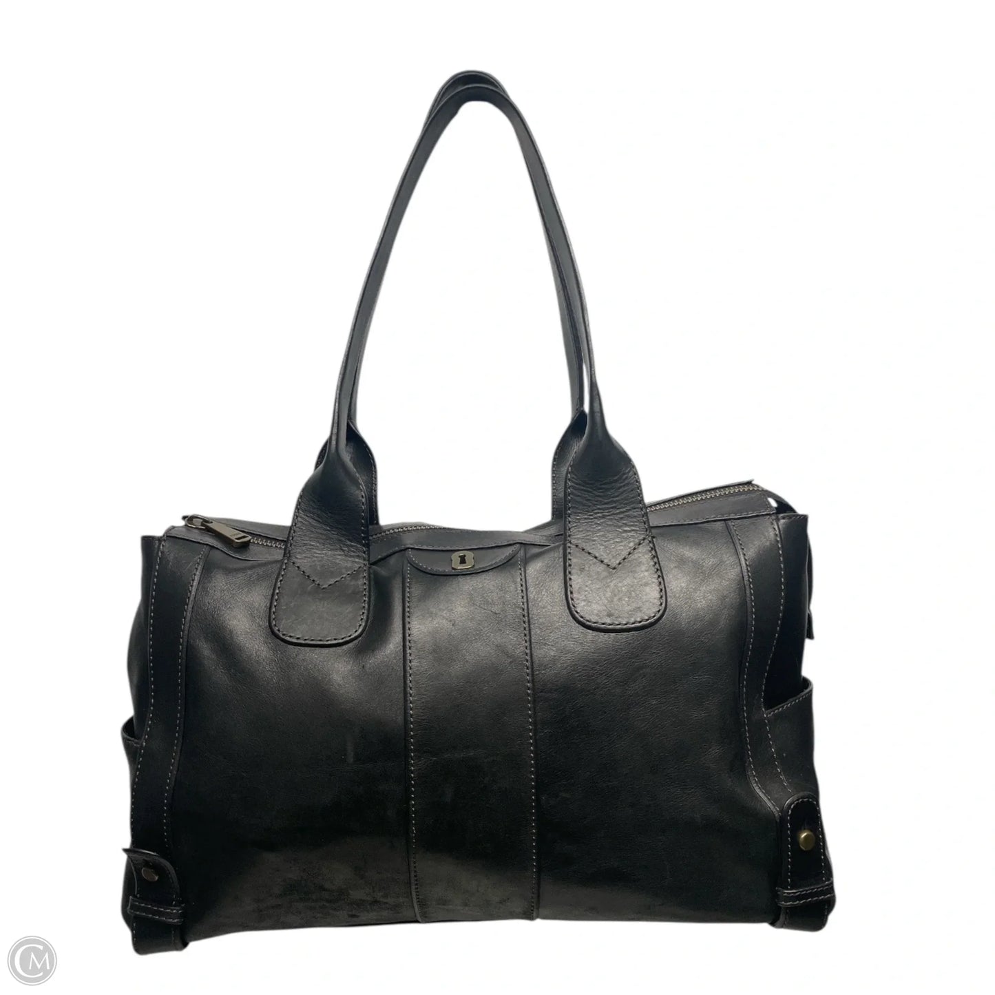 Tote Leather By Fossil, Size: Large