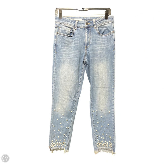 Jeans Cropped By Pilcro In Blue Denim, Size: 6