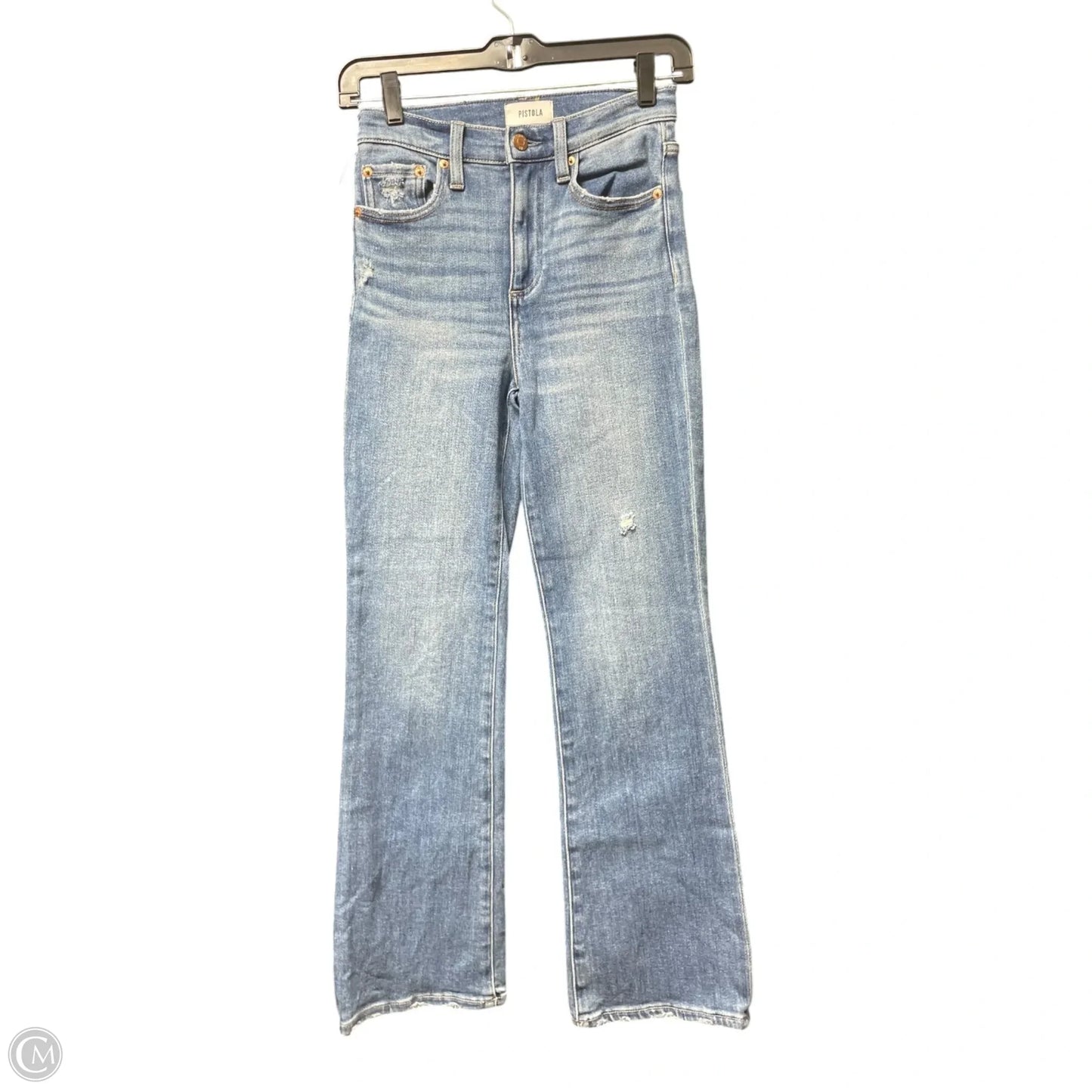 Jeans Boot Cut By Pistola In Blue Denim, Size: 0